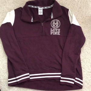 PINK quarter zip